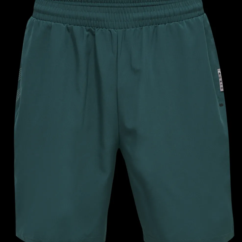 hmlMOVE GRID WOVEN SHORTS