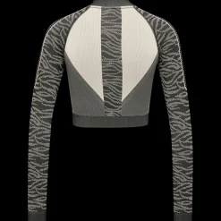 hmlMT MILA SEAMLESS CROP HALF ZIP