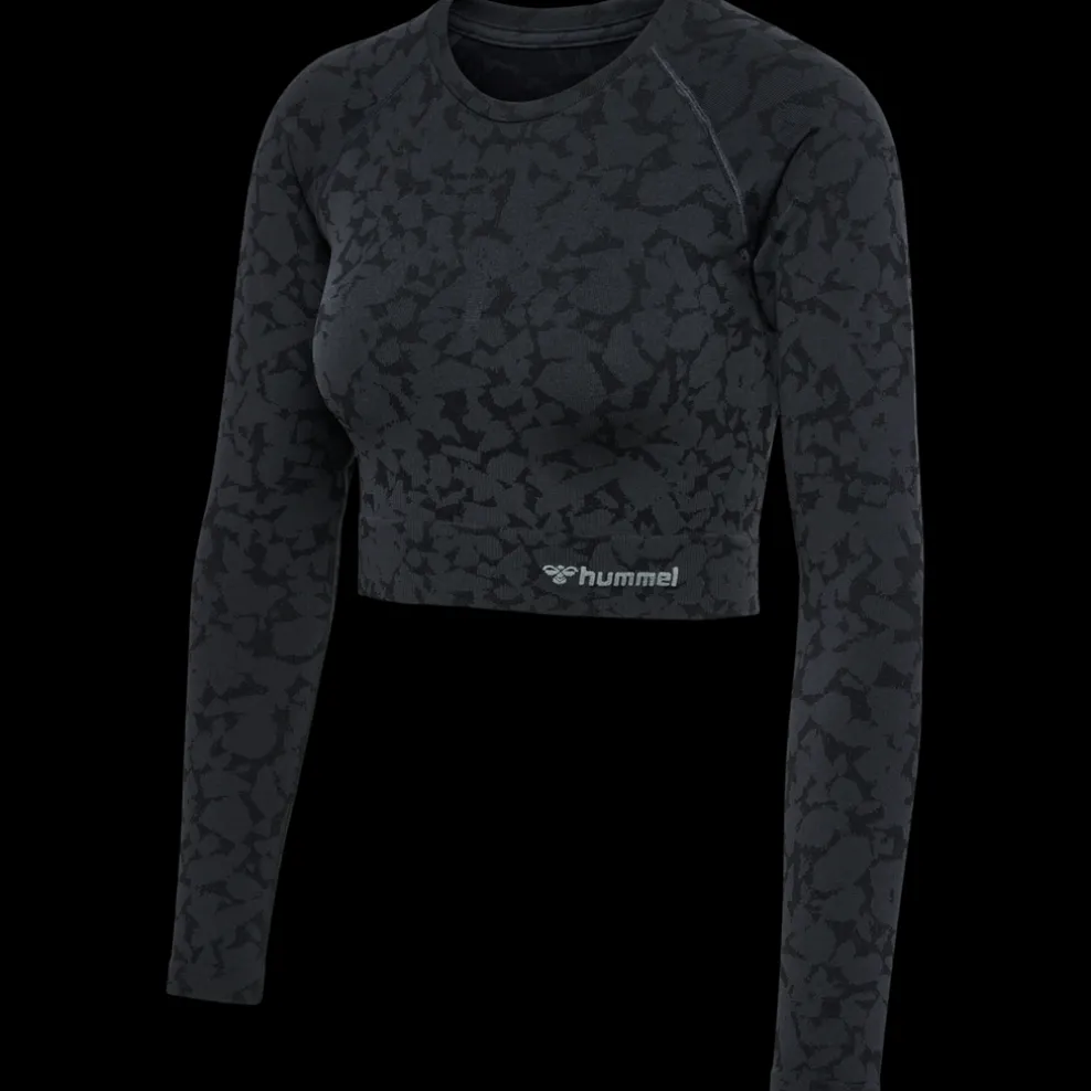 hmlMT PI SEAMLESS CROP T-SHIRT L/S