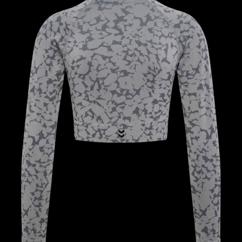 hmlMT PI SEAMLESS CROP T-SHIRT L/S