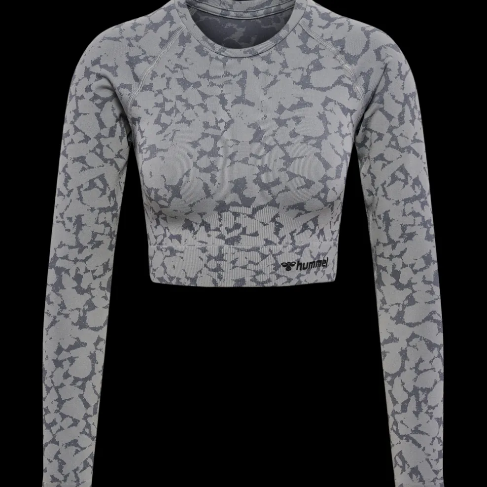 hmlMT PI SEAMLESS CROP T-SHIRT L/S