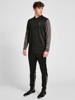hmlONGRID 1/2 ZIP POLY SWEAT