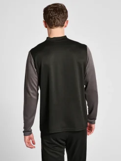hmlONGRID 1/2 ZIP POLY SWEAT