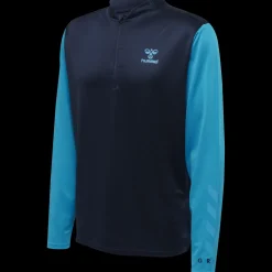 hmlONGRID 1/2 ZIP POLY SWEAT