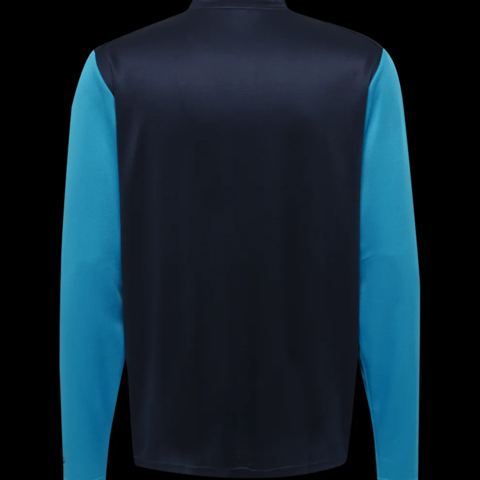 hmlONGRID 1/2 ZIP POLY SWEAT