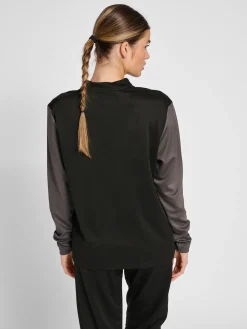 hmlONGRID 1/2 ZIP POLY SWEAT WO
