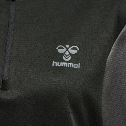 hmlONGRID 1/2 ZIP POLY SWEAT WO