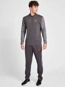 hmlPRO GRID HALF ZIP TRAINING L/S