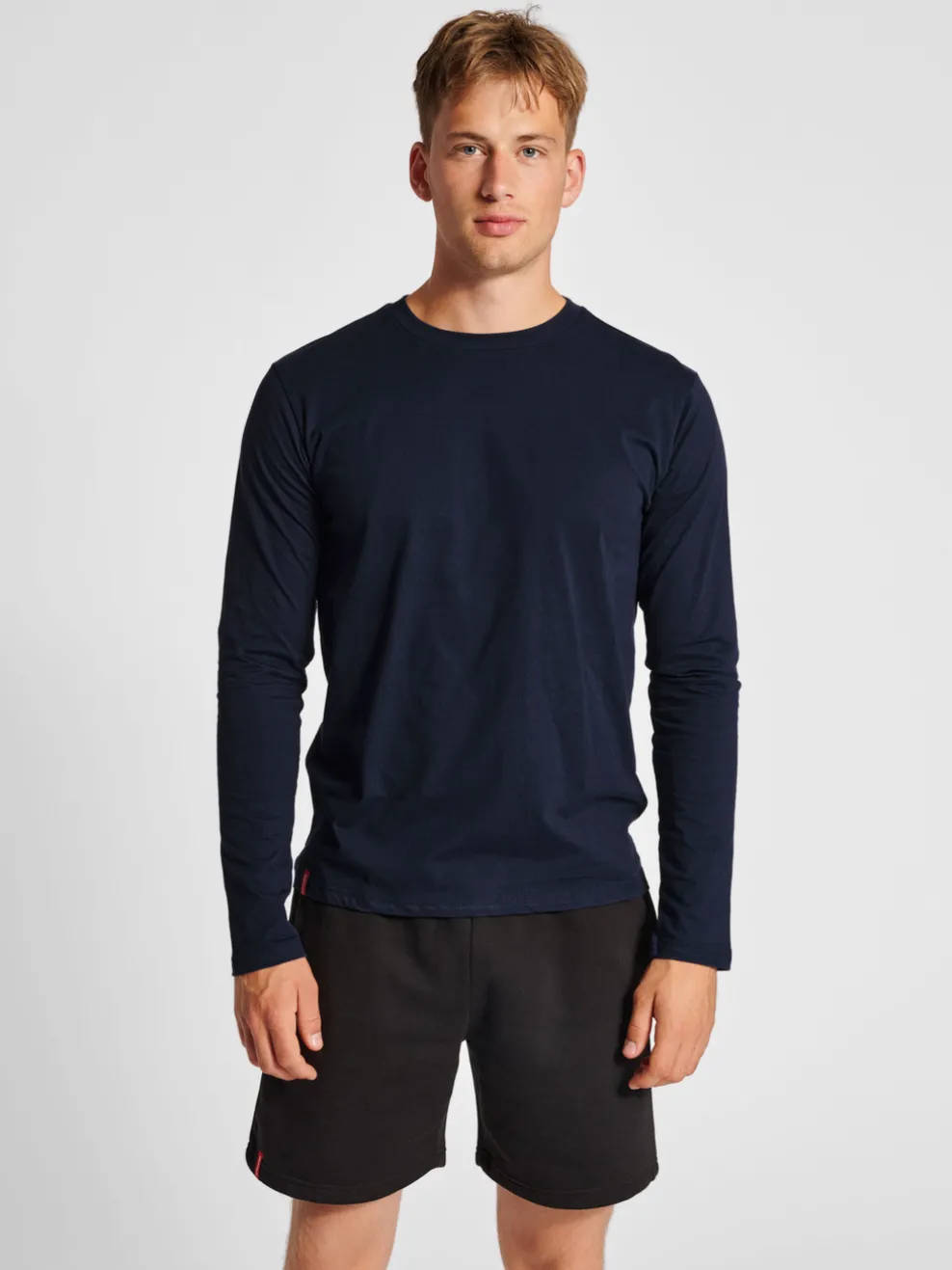 hmlRED BASIC T-SHIRT L/S
