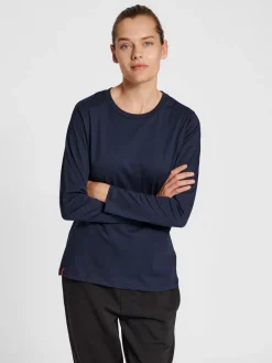 hmlRED BASIC T-SHIRT L/S WOMAN