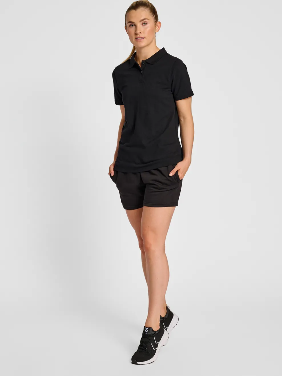 hmlRED CLASSIC POLO WOMAN