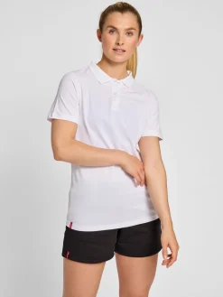 hmlRED CLASSIC POLO WOMAN