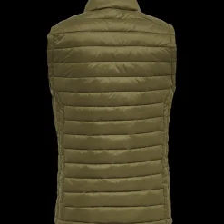 hmlRED QUILTED WAISTCOAT WOMAN