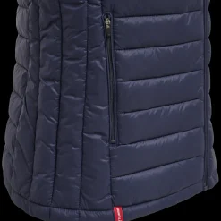 hmlRED QUILTED WAISTCOAT WOMAN