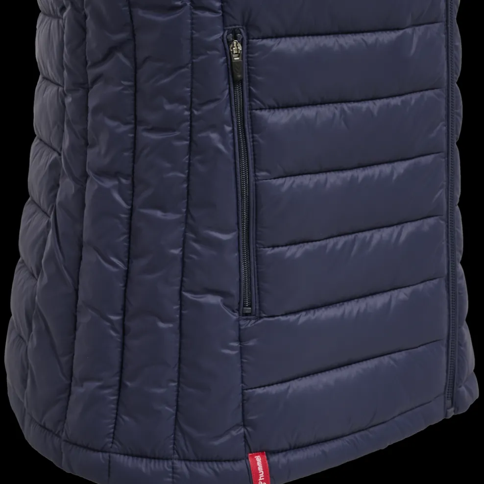 hmlRED QUILTED WAISTCOAT WOMAN