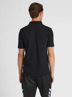 hmlRED STRETCH POLO