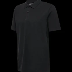 hmlRED STRETCH POLO