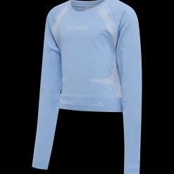 hmlSI SEAMLESS CROPTOP L/S