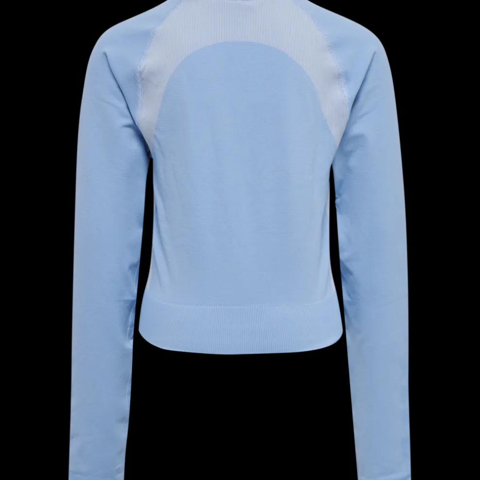 hmlSI SEAMLESS CROPTOP L/S