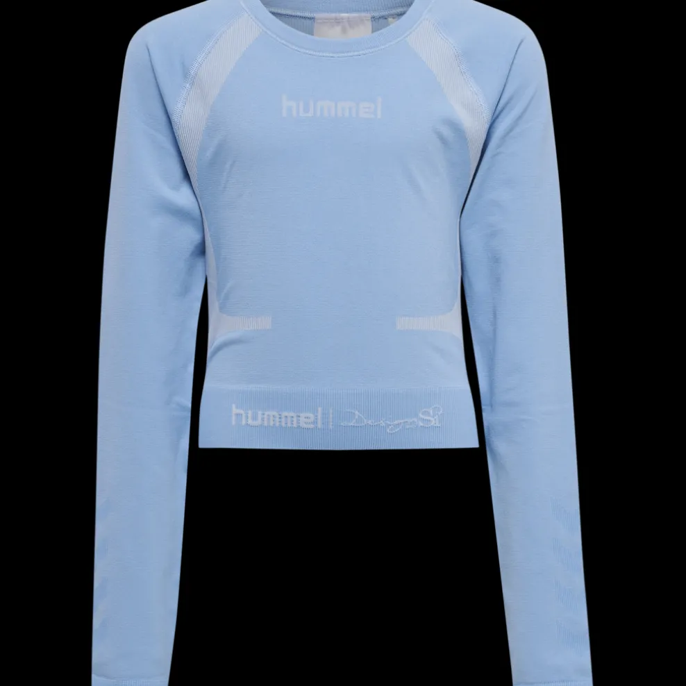hmlSI SEAMLESS CROPTOP L/S