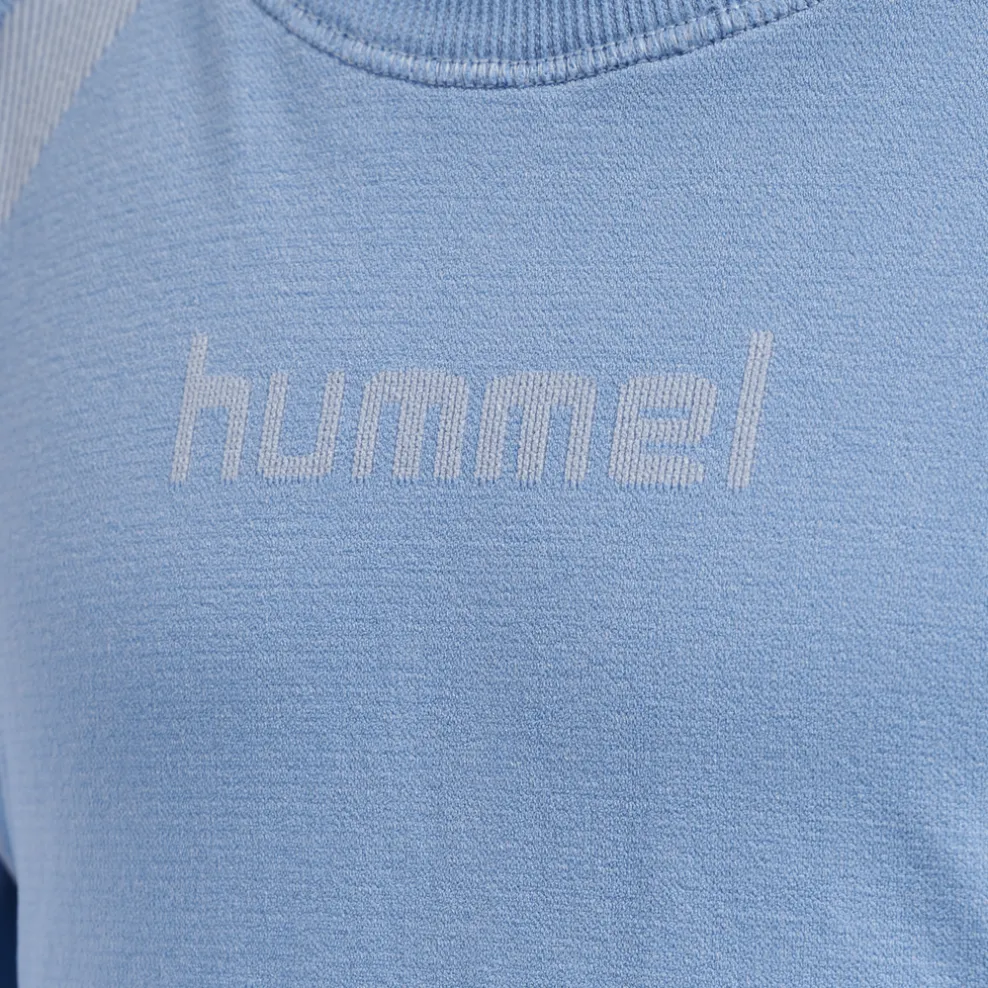 hmlSI SEAMLESS CROPTOP L/S