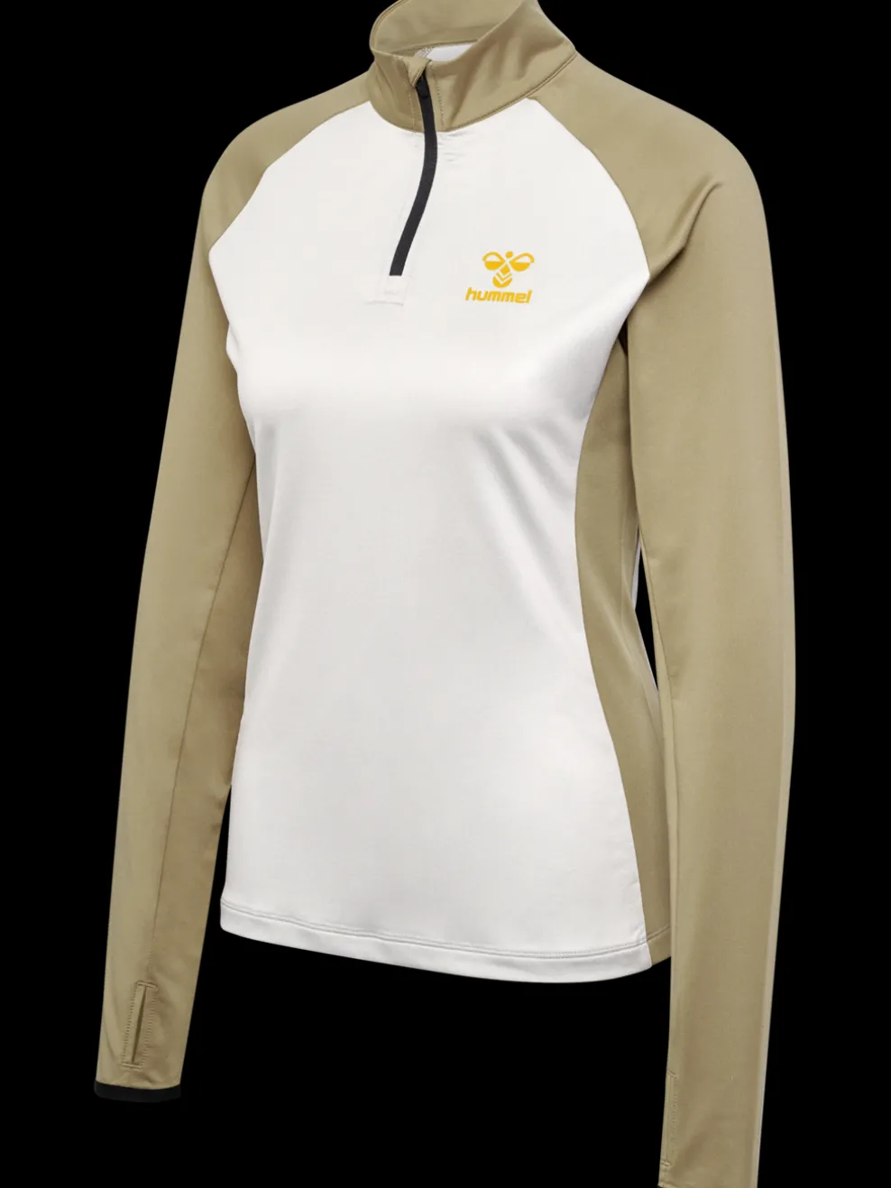 hmlSPRINT MELANGE HALF ZIP WOMAN