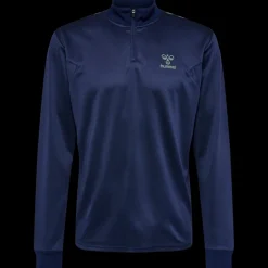 hmlSTALTIC POLY HALF ZIP L/S