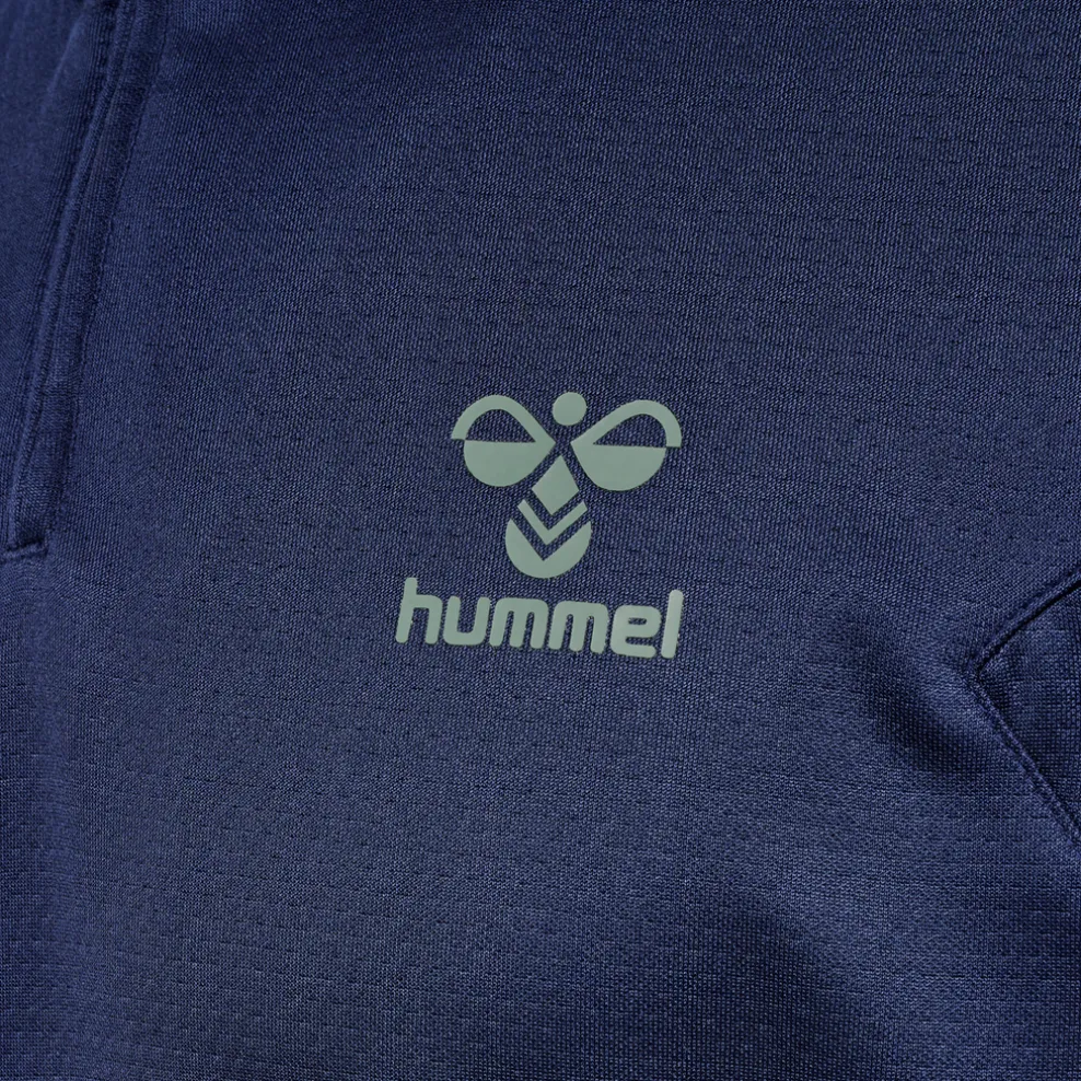 hmlSTALTIC POLY HALF ZIP L/S