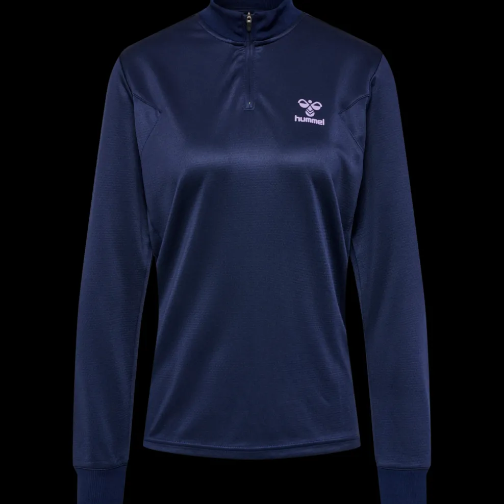 hmlSTALTIC POLY HALF ZIP L/S WOMAN