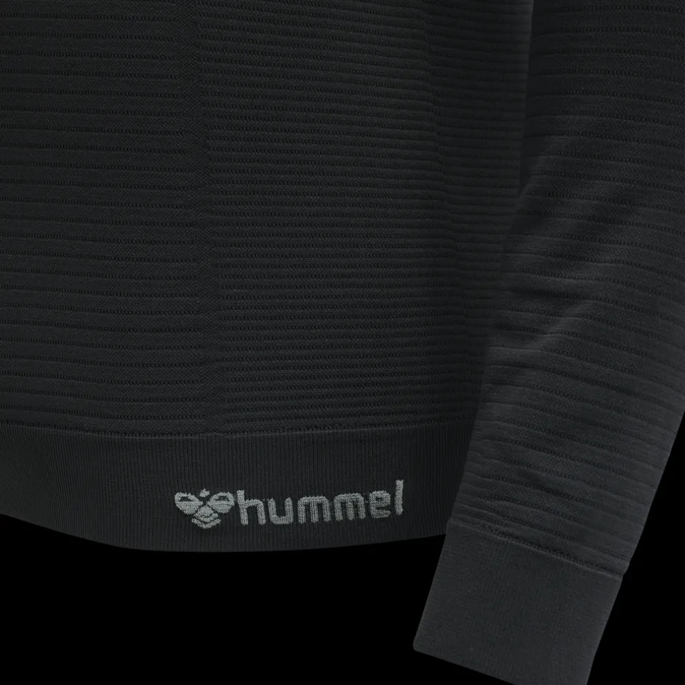 hmlSTROKE SEAMLESS HALF ZIP
