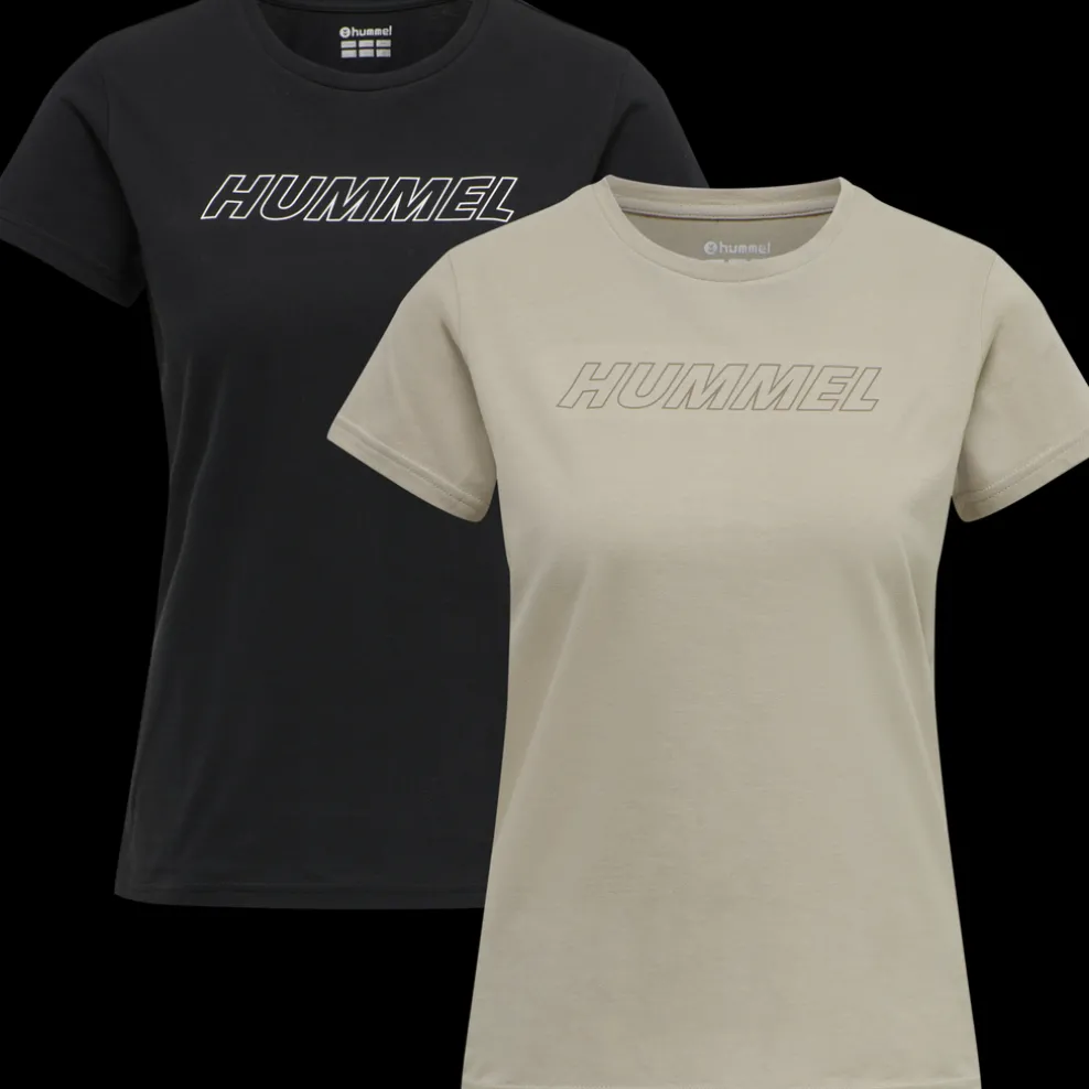 hmlTE CALI 2-PACK COTTON T-SHIRT