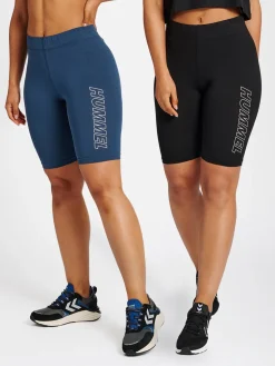 hmlTE MAJA 2-PACK MW C TIGHT SHORTS