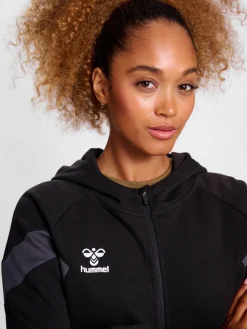 hmlTRAVEL ZIP HOODIE WOMAN