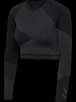 hmlUNITY SEAMLESS CROP T-SHIRT L/S