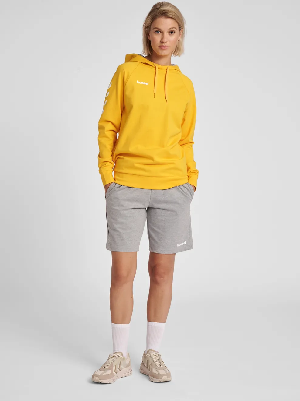 HUMMEL GO COTTON HOODIE WOMAN