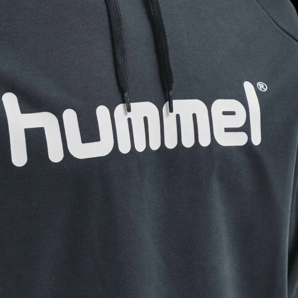 HUMMEL GO COTTON LOGO HOODIE