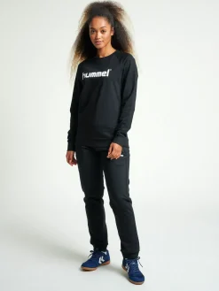 HUMMEL GO COTTON LOGO SWEATSHIRT WOMAN