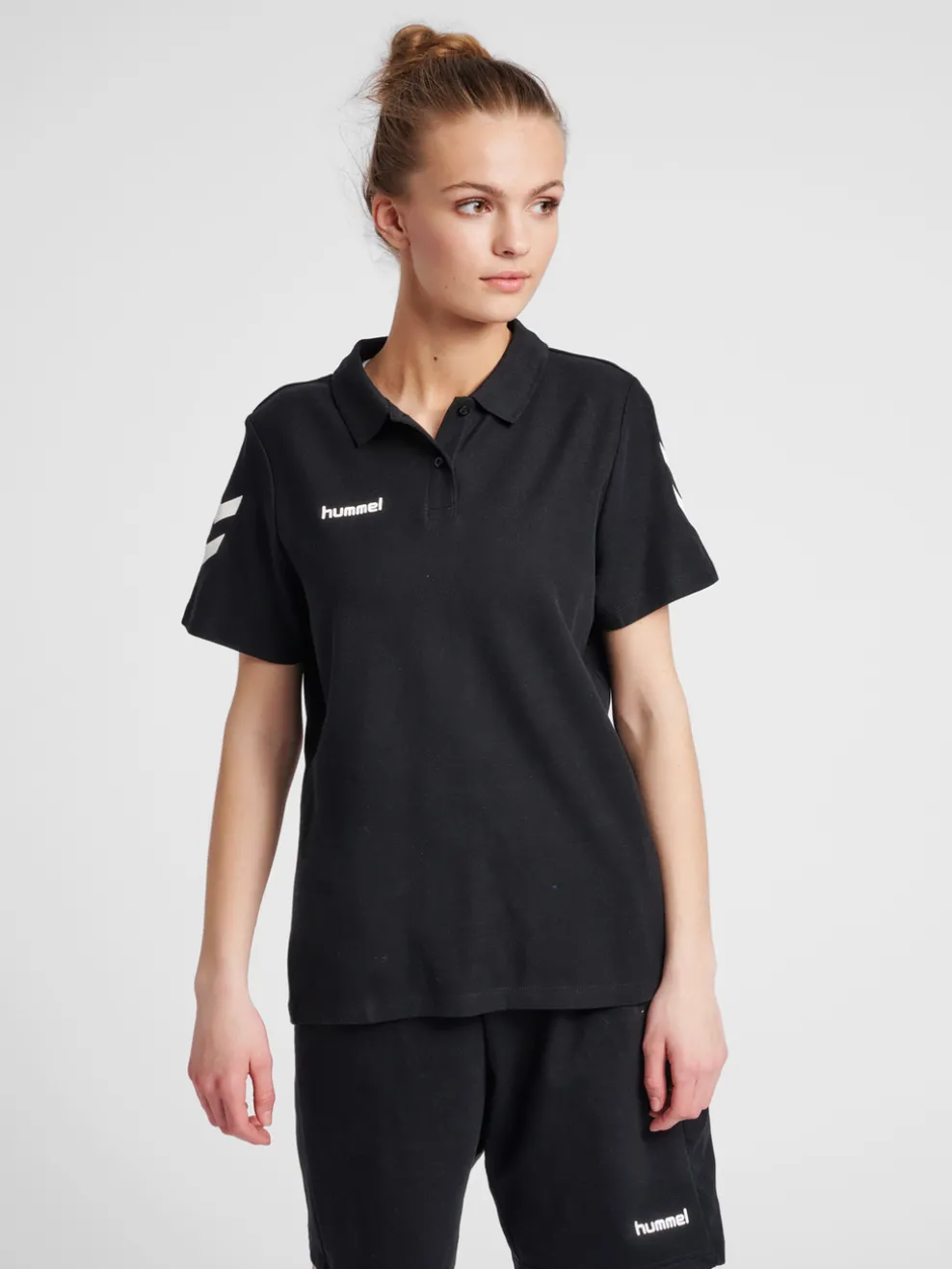 HUMMEL GO COTTON POLO WOMAN