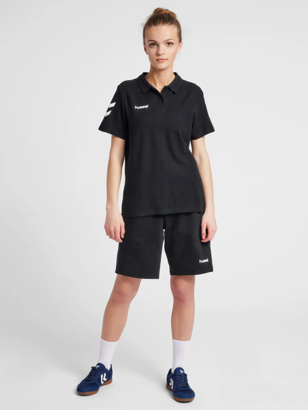 HUMMEL GO COTTON POLO WOMAN