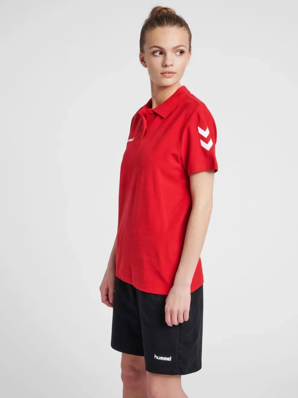 HUMMEL GO COTTON POLO WOMAN