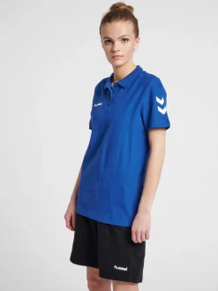 HUMMEL GO COTTON POLO WOMAN