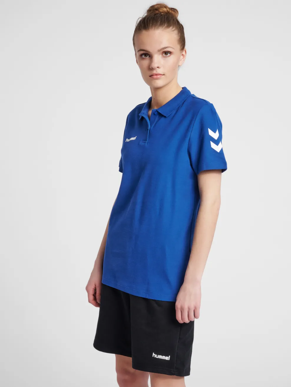 HUMMEL GO COTTON POLO WOMAN