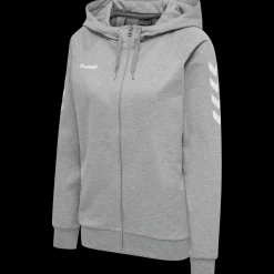 HUMMEL GO COTTON ZIP HOODIE WOMAN
