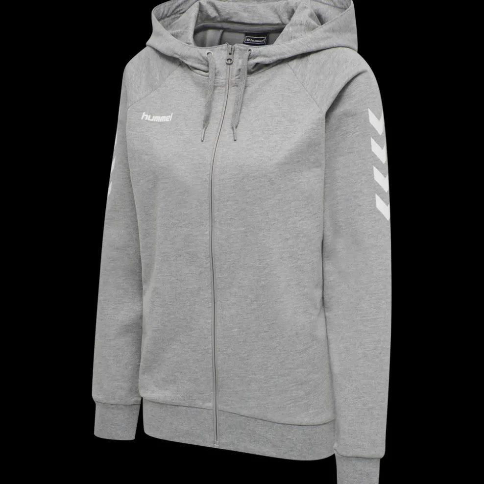 HUMMEL GO COTTON ZIP HOODIE WOMAN