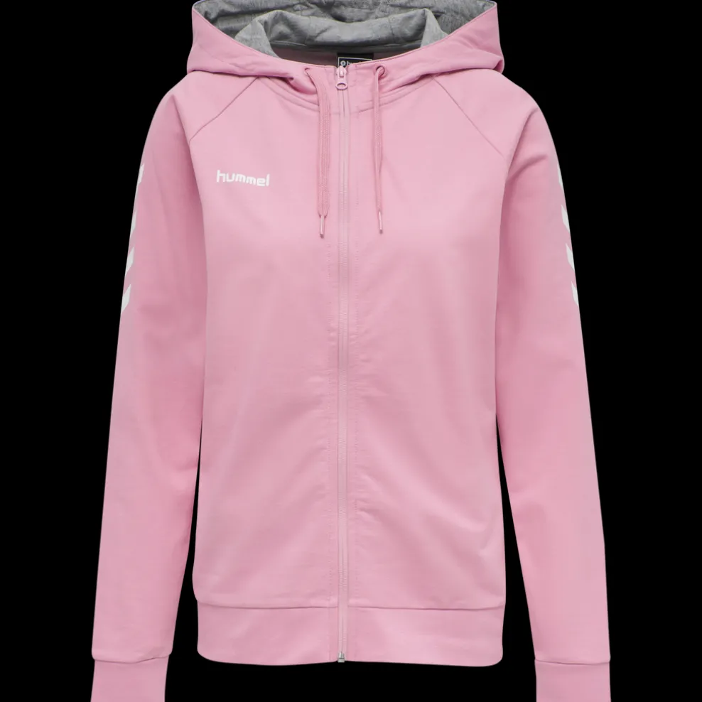 HUMMEL GO COTTON ZIP HOODIE WOMAN