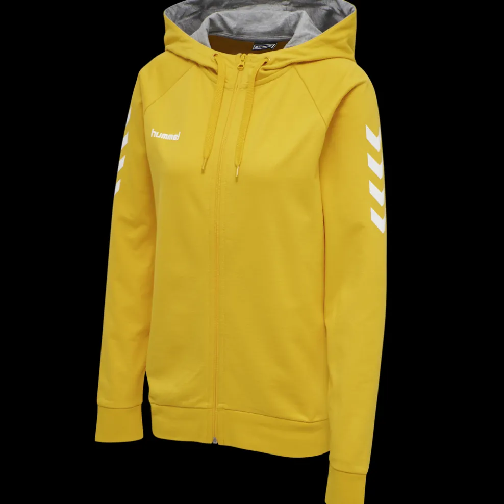 HUMMEL GO COTTON ZIP HOODIE WOMAN
