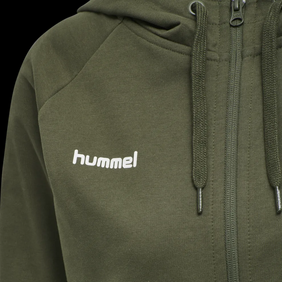 HUMMEL GO COTTON ZIP HOODIE WOMAN