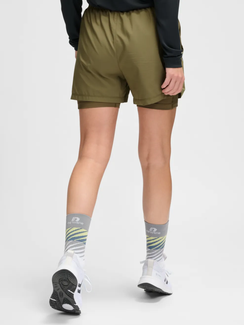 nwlFAST 2IN1 ZIP POCKET SHORTS W