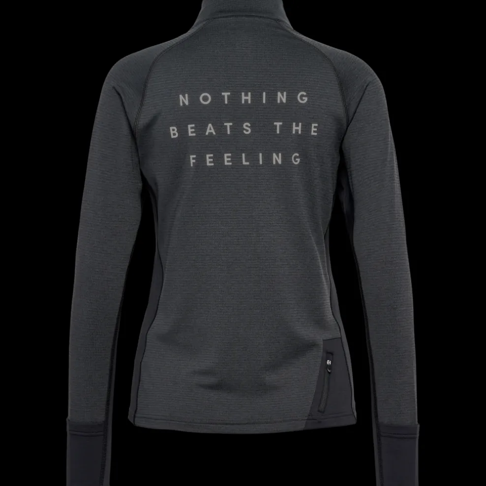 nwlMESA 1/2 ZIP L/S WOMAN