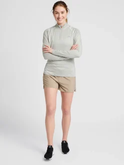 WOMEN 1/2 ZIP L/S